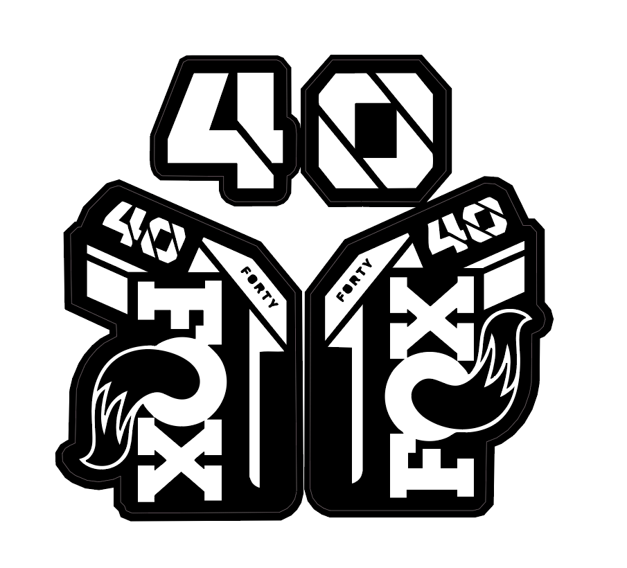 Fox 40's Fork Decals