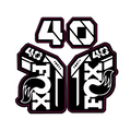 Fox 40's Fork Decals