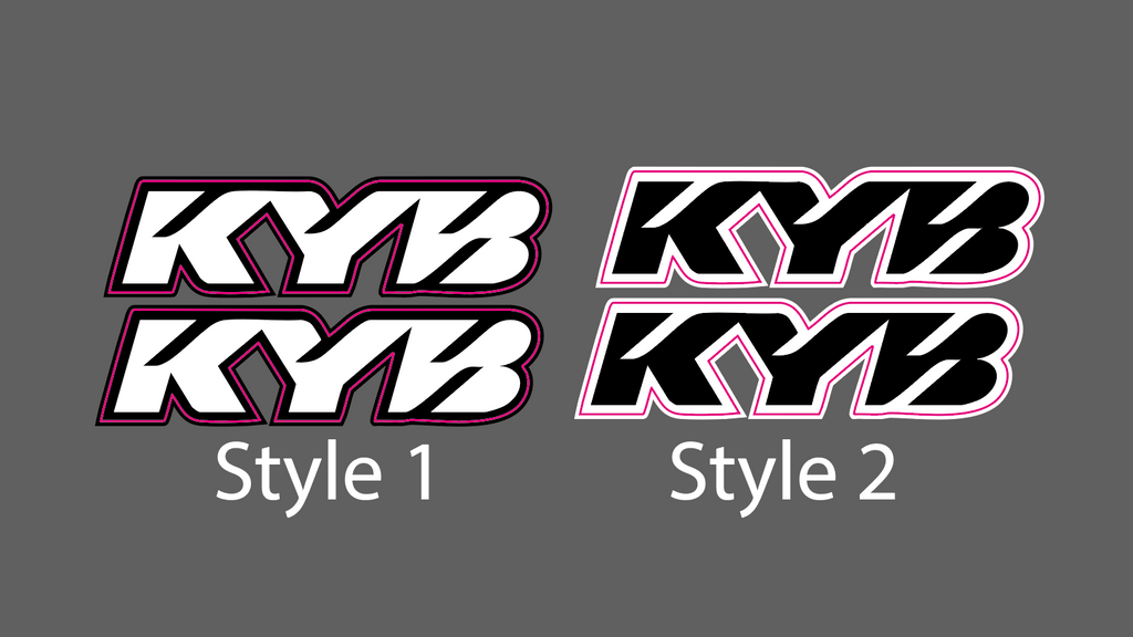 KYB Fork Decals