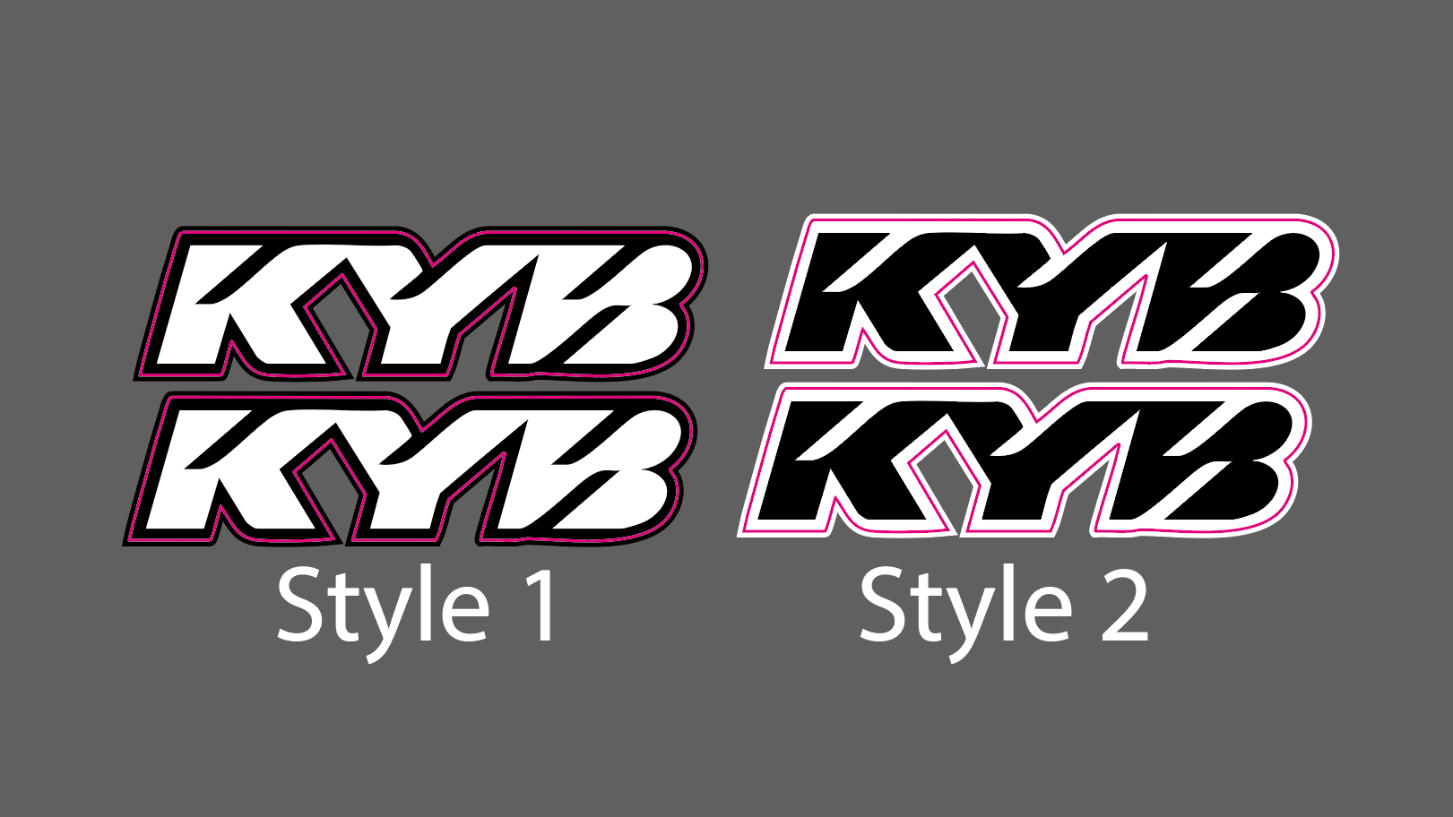 KYB Fork Decals