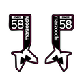 Marzocchi Bomber 58 Fork Decal