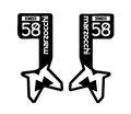 Marzocchi Bomber 58 Fork Decal
