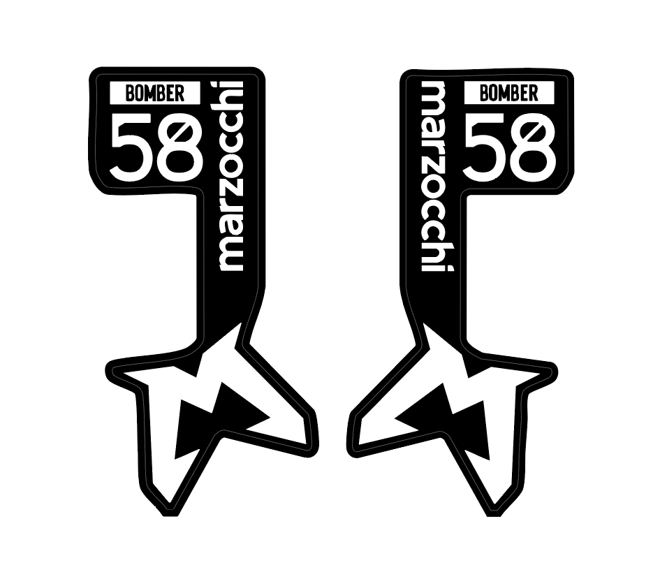 Marzocchi Bomber 58 Fork Decal