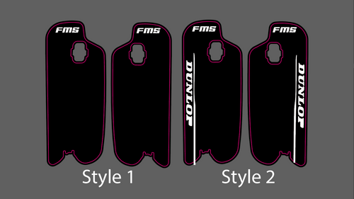E-Ride Pro 1.0 FastAce Fork Guard Decal