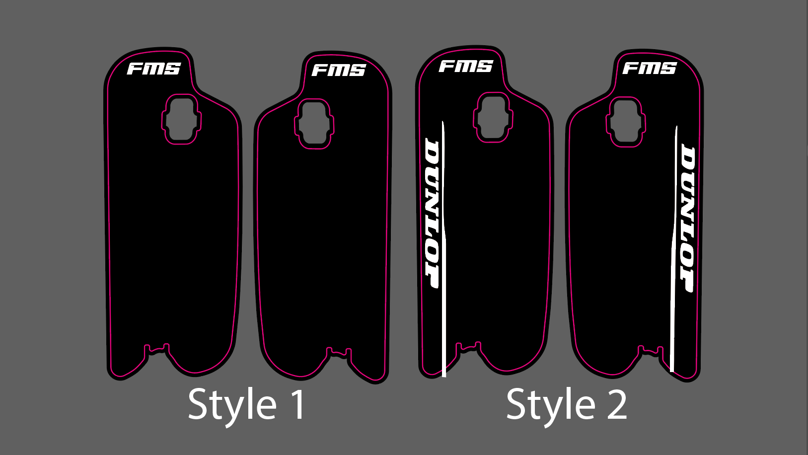 Fast Ace Fork Guard Decals